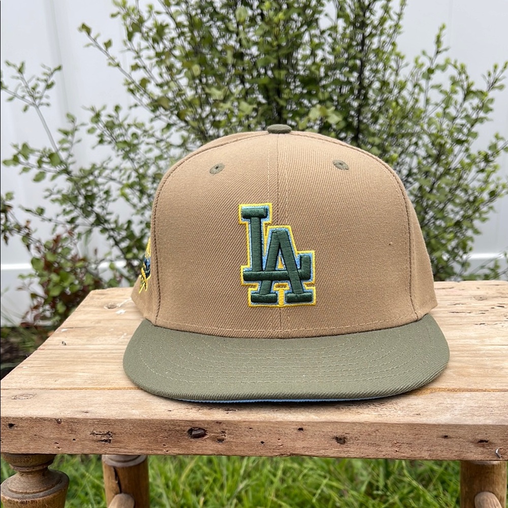 Tan and Green men’s cap